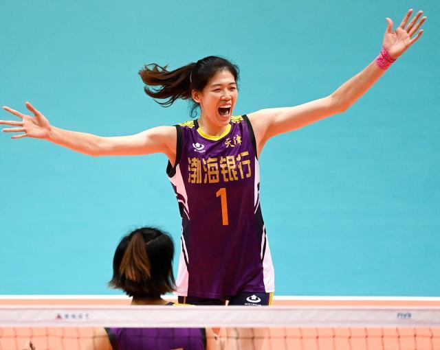 世界杯官方正版下载-李盈莹成长+副攻线稳定 天津女排夺全运会第四冠